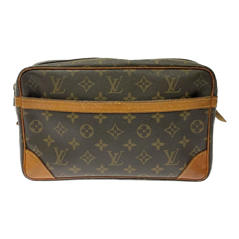 LOUIS VUITTON Monogram Compiegne Brown Shoulder Bag